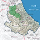 Mappa Parco Nazionale del Gran Sasso e Monti della Laga
